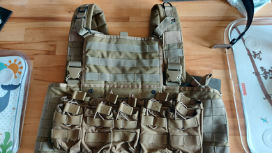 Afbeelding van Warrior Assault Systems chestrig en battlebelt, incl pouches