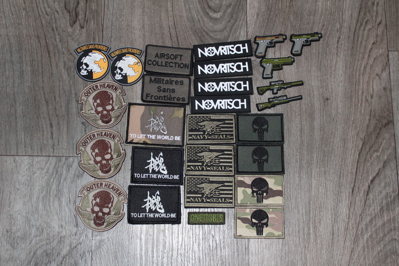 Image 1 for Verschillende velcro patches