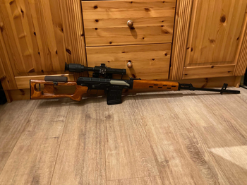 Bild 2 für ASG dragunov met echt hout