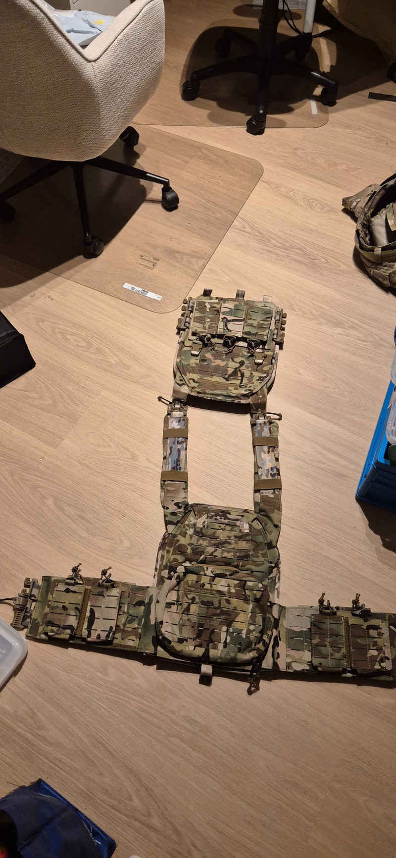 Imagen 1 de Plate Carrier Multicam + Dummy Platen + Pouches