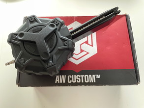 Afbeelding van AW Custom glock en AAP01 HPA drum mag