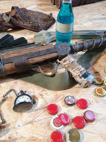 Imagen 5 de Post-apocalyptic/Fallout-style outfit - Improvised bolt-action rifle Jing-Gong BAR10 G-Spec