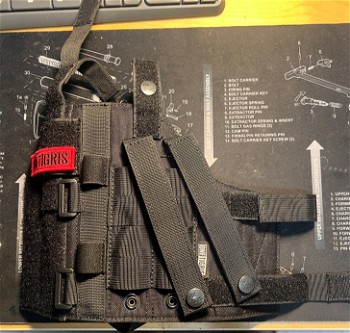 Afbeelding 3 van Universal pistol holster-BK