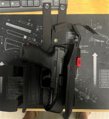 Afbeelding 6 van Universal pistol holster-BK