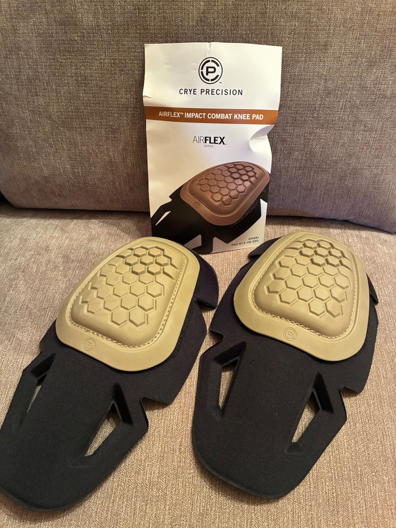 Image 1 for Crye Precision AirFlex Impact Combat Knee Pads khaki