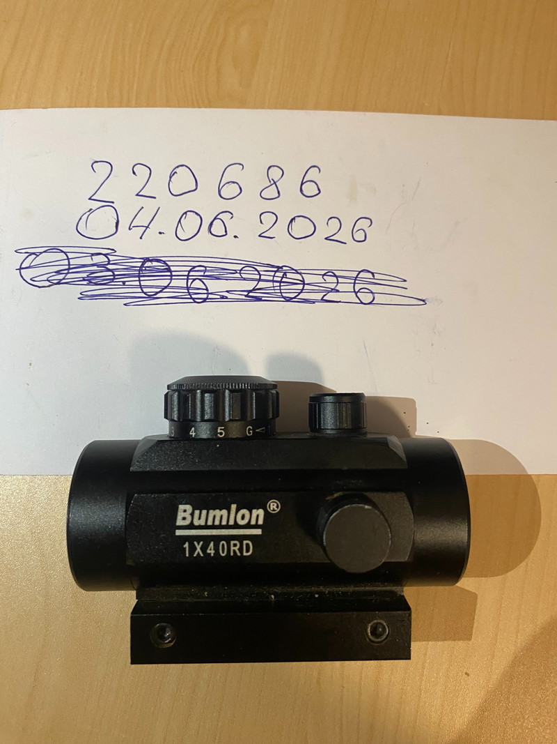 Imagen 1 de Bumlon 1X40RD Red Dot Visier (Rot/Grün)