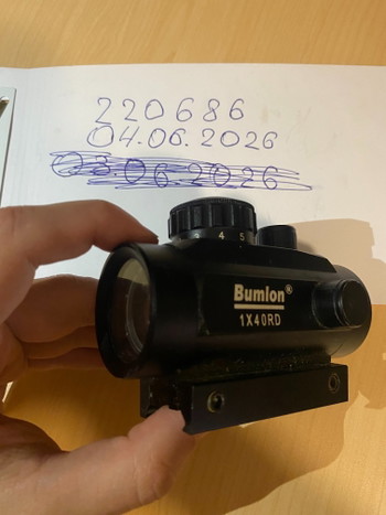 Imagen 2 de Bumlon 1X40RD Red Dot Visier (Rot/Grün)