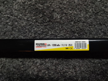 Image 2 for Swiss Arms 11.1v 1200mah Lipo (25c)