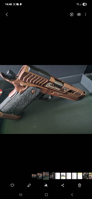 Image 2 for Verkaufe eine Hi-capa Sand Viper R601