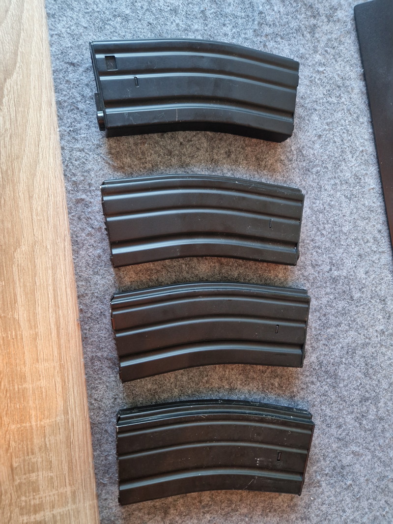 Imagen 1 de M4 Hi Cap Magazijnen 4 stuks
