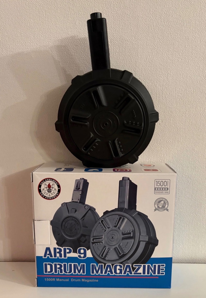 Image 1 for G&G Drum Mag ARP 9 - 1500rds.