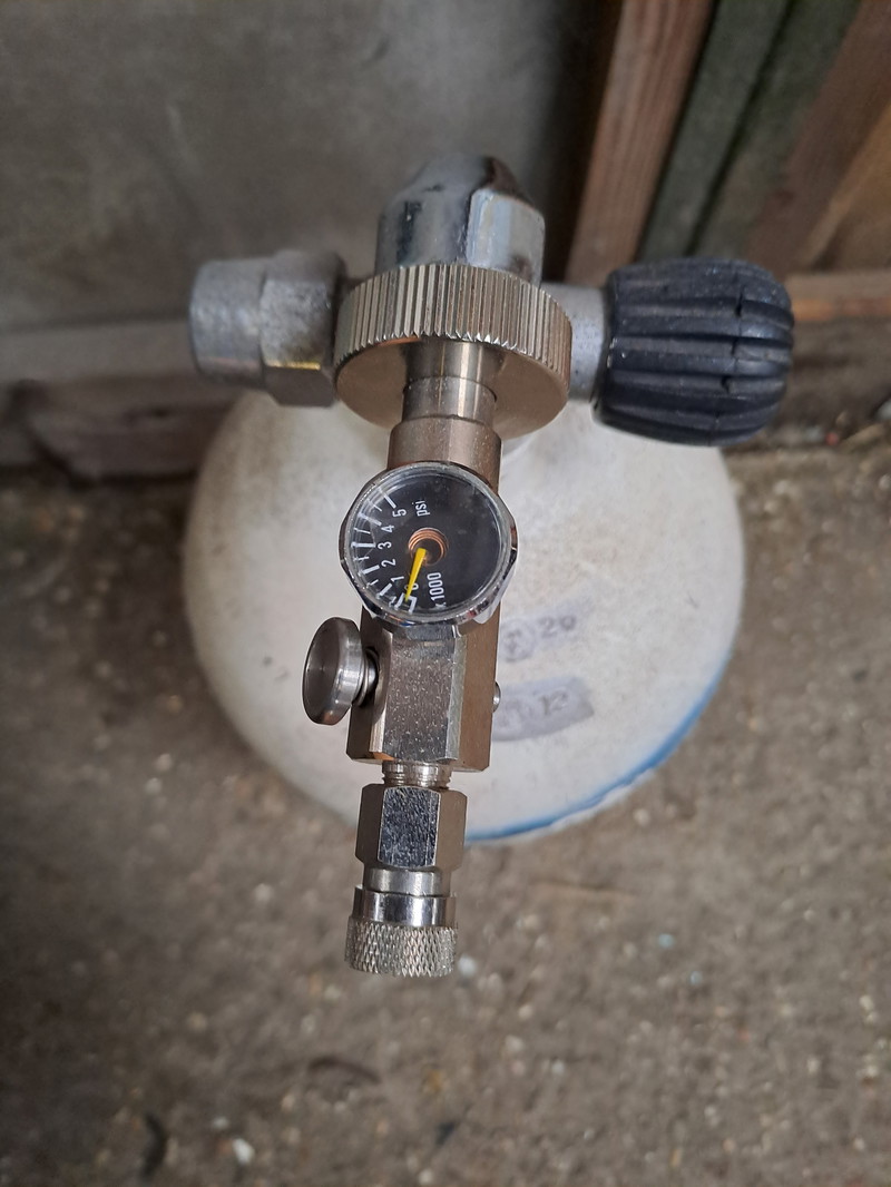 Image 1 for Duikfles met hpa vulset.