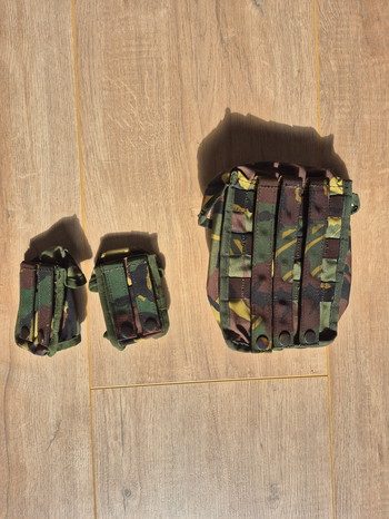 Afbeelding 2 van Opbouwtas groot en 2x handgranaat pouch