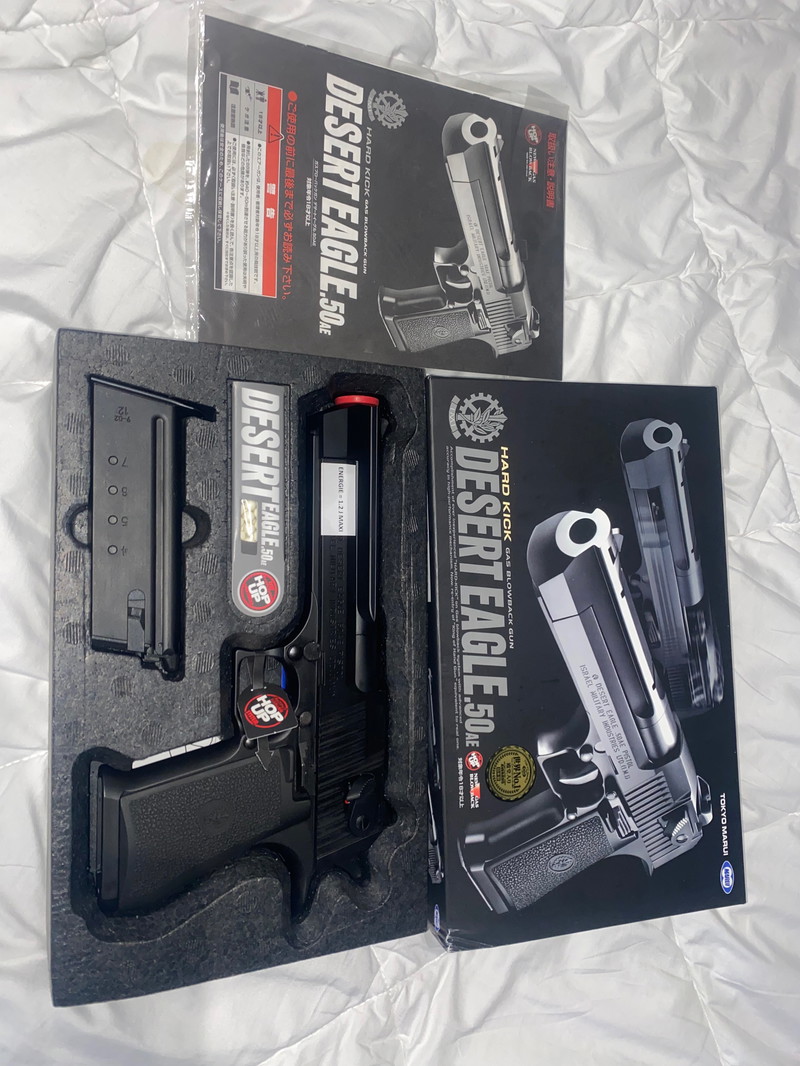 Afbeelding 1 van Nieuwe Desert Eagle .50AE | Black | GBB | Tokyo Marui