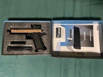 Image 2 for Complete Airsoft Set - G&G Combat Machine + Vorsk Hi Capa 5.1 + accessoires