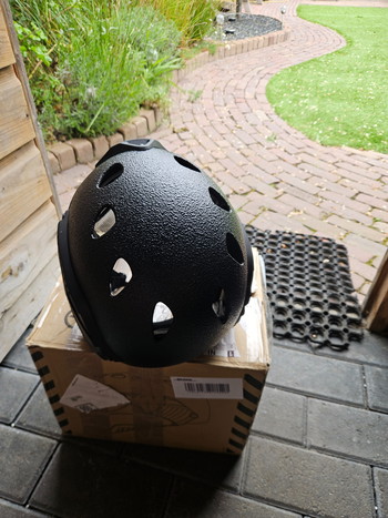 Bild 3 für WarQ Full Face First ASG helm - Black Raptor