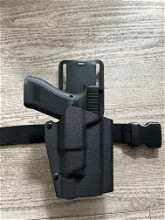Image pour Kydex glock holster met flashlight