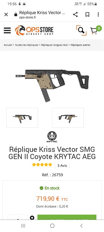 Image 5 for Kriss vector smg gen2