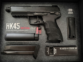 Imagen 3 de Tokyo Marui HK45T Black + Extra Accesoires