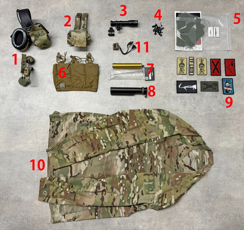 Imagen 1 de Sordin Surefire Patagonia Systema PTW Gear Comtac