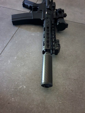 Image 3 for M4 KeyMod CQB 7 inch ( new in the box ) with other stock en red dot