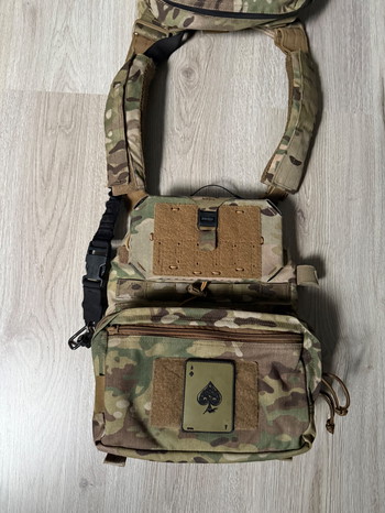 Imagen 3 de Warrior Assault Systems plate carrier met Husar Map Pack backpack