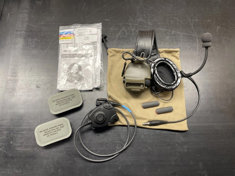 Image 1 for 3M Peltor ComTac V Single Comm OD Headset inklusive PTT