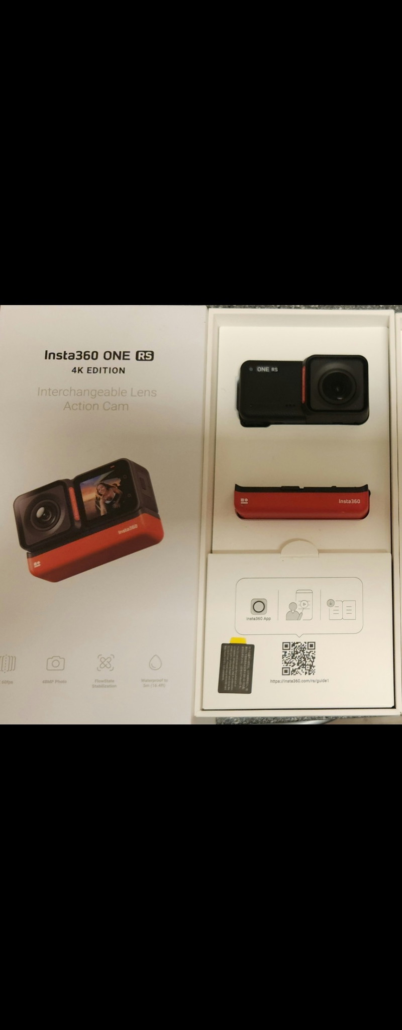 Image 1 for Insta360 one rs 4k edition