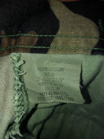 Afbeelding 3 van US Army Original Woodland camo set