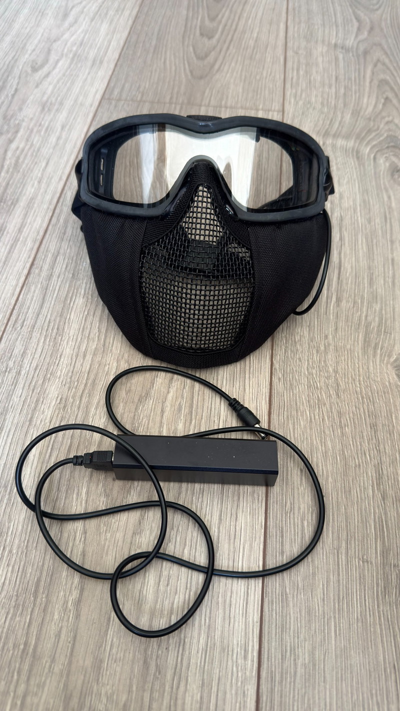 Image 1 for Mask Solutions Anti-Fog Full Face Mask 2.0 + Powerbank