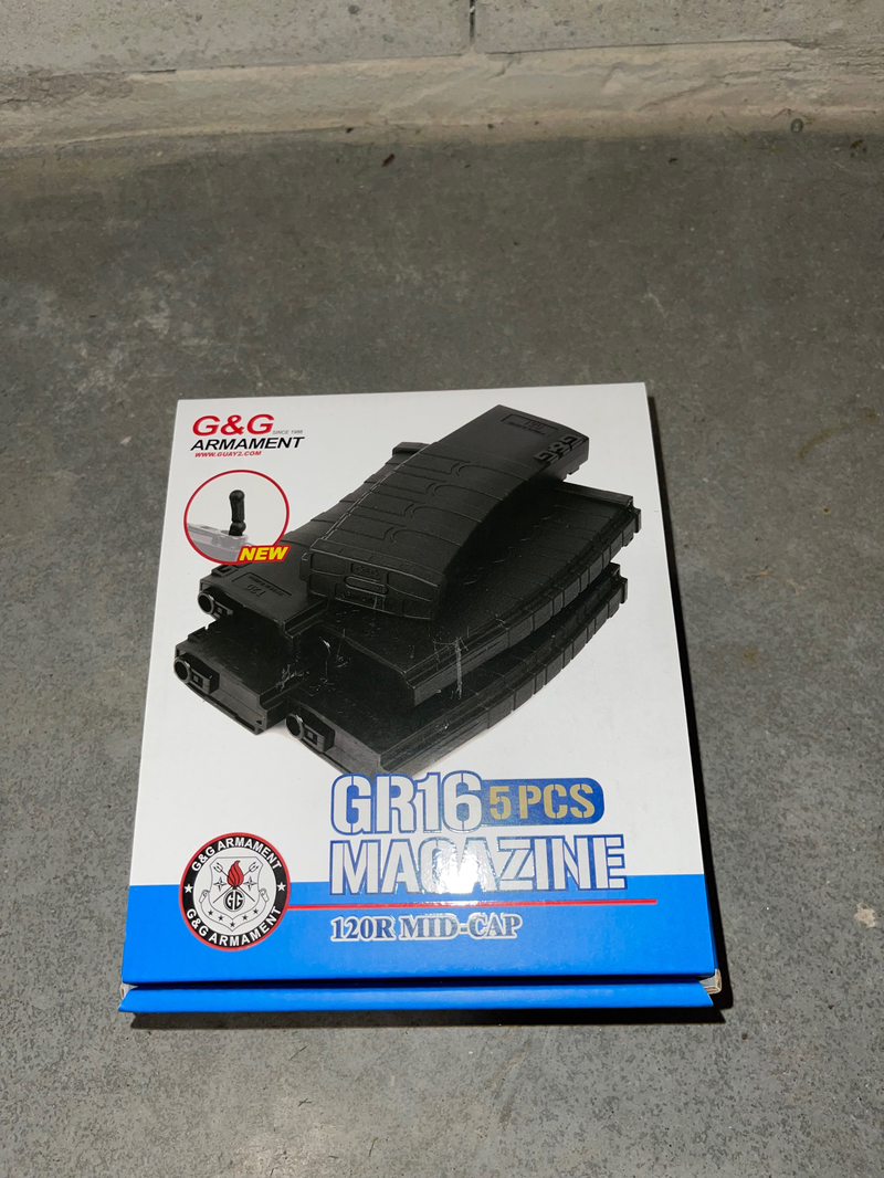 Image 1 pour G&G GR16 Magazijnen (5-pack)