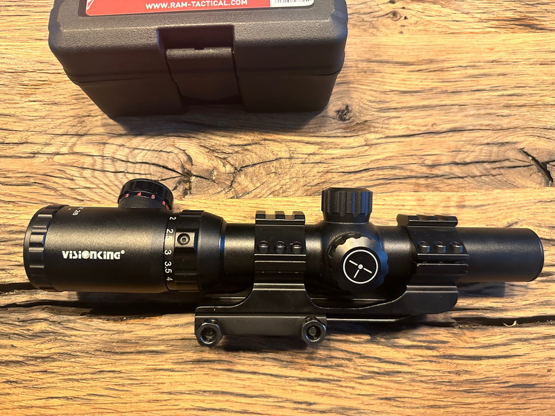 Image 1 for Visionkign 1.25-5x26 Rifle scope