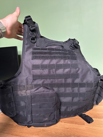 Image 2 pour Zwarte plate carrier