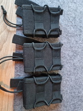 Image for Nuprol M4 Mag Pouches Zwart 3 stuks Airsoft Molle Magazijnhouders