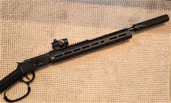 Image 4 for MLOK rail voor umarex cowboy/renegade Winchester m1894 van Midwest industries