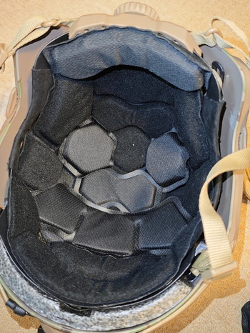 Imagen 4 de Novritsch Helm met extra padding en Face mask