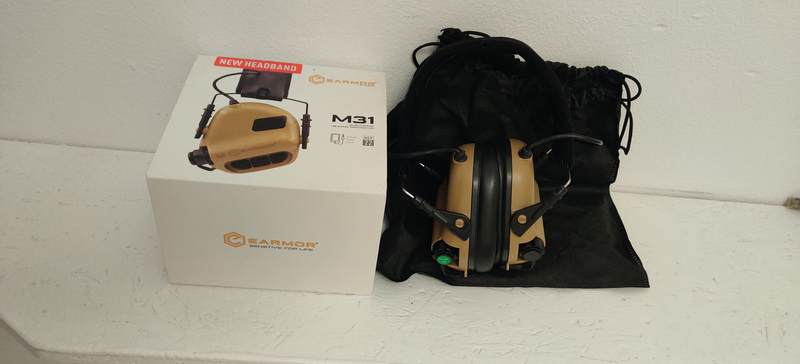 Imagen 1 de Earmor M31 tan headset