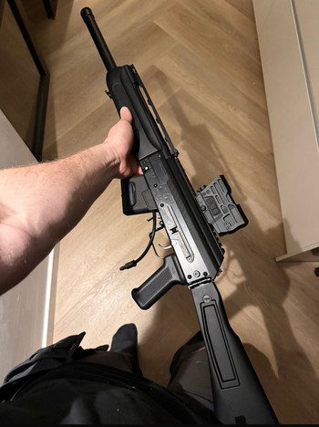 Image 3 for Saiga 12k met airtac adapter (ex Reddot) met mount