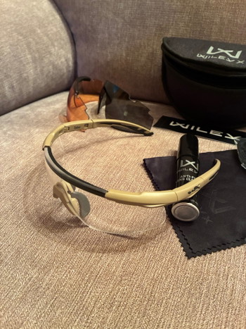 Image 2 for Willey Lunettes balistiques SABER Advanced Tan 3 verres WILEY X