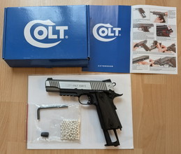 Image pour Cybergun Colt Rail Colt 1911 Rail Gun 6mm CO2 GBB Airsoft Pistole