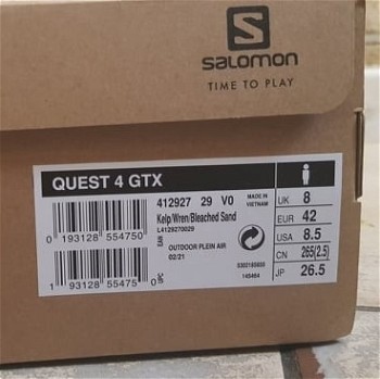 Afbeelding 4 van Salomon Quest 4 GTX (2021) size 42