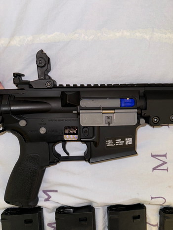 Image 3 for Specna arms edge m4 SA-E22 met 5 midcaps, silencer en red dot