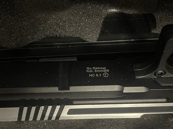 Imagen 4 de AW Custom Hicapa Splitslide HX1001 + Creeper Concepts M4 HPA Adapter - F Marked