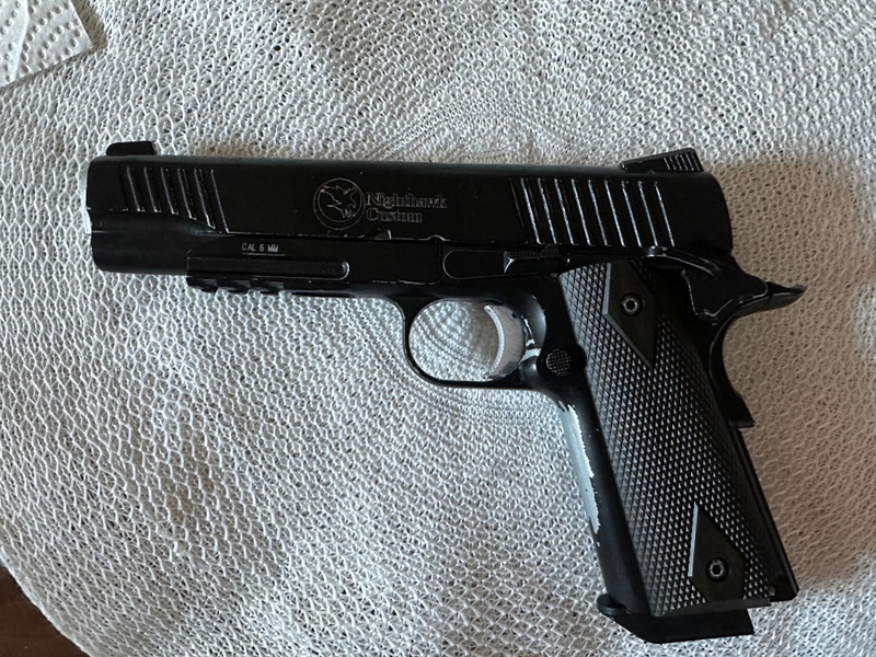 Image 1 for RWA Nighthawk Custom 1911 CO2 broken