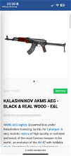 Image for Akms ak47 real wood