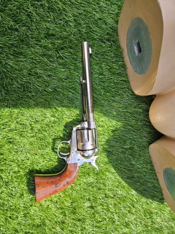 Afbeelding 5 van Colt Single Action Army met holster en 24 kogels, full metal