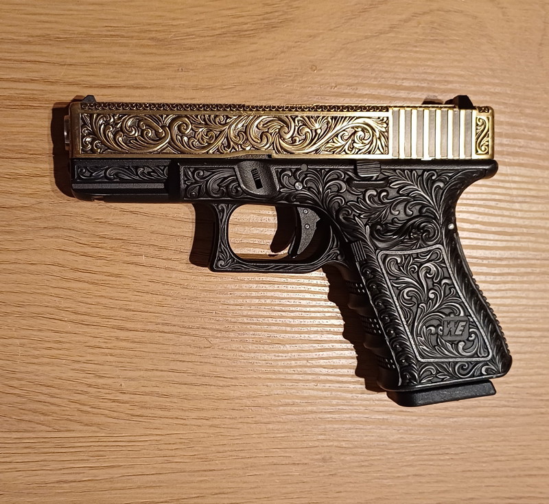 Image 1 for WE Glock Edged Gold/Black