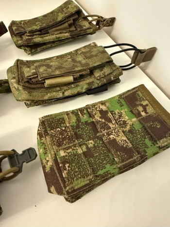 Imagen 2 de 6x Pouches Magazintaschen Magpouch Pencott Greenzone M4, AR15, AK, G36 groß