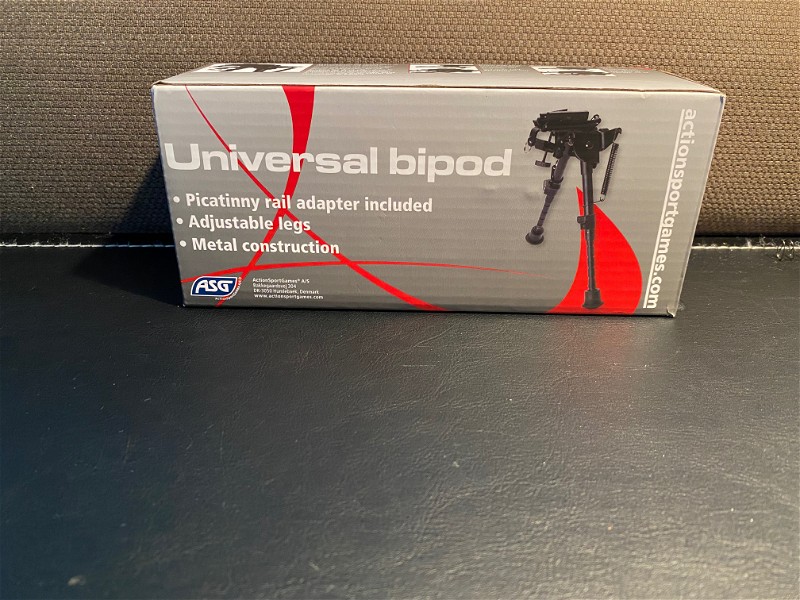 Image 1 pour ASG Universal Bipod with rail adaptor