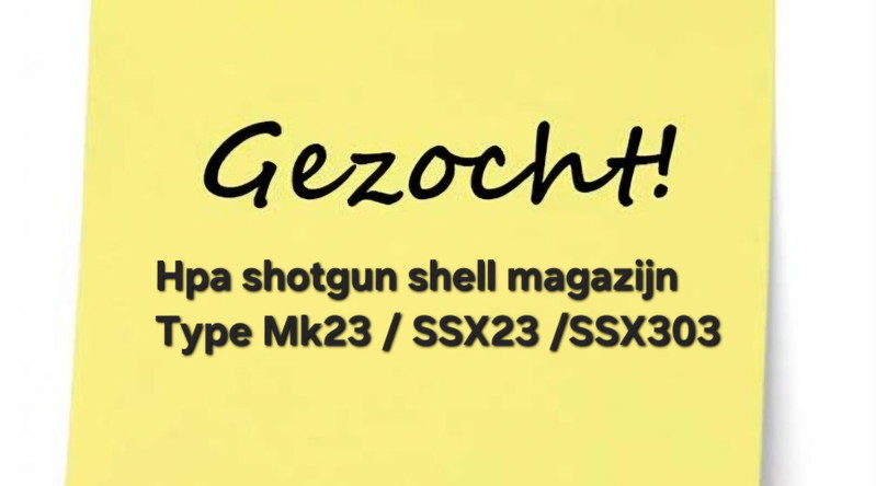 Image 1 for GEZOCHT HPA Shotgun Shell Adapter voor Mk23 .SSX23 .SSX303